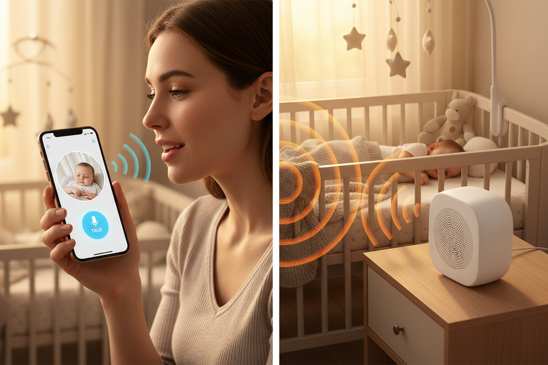 Baby monitor with two-way communication