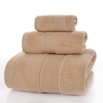Towel Square Washcloth Three-piece Suit Of Bath Towel