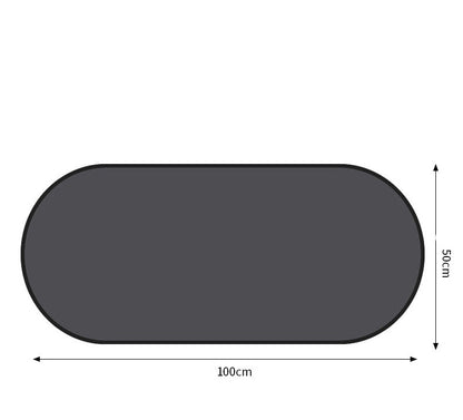 Suction cup car window sun shade attached to side window