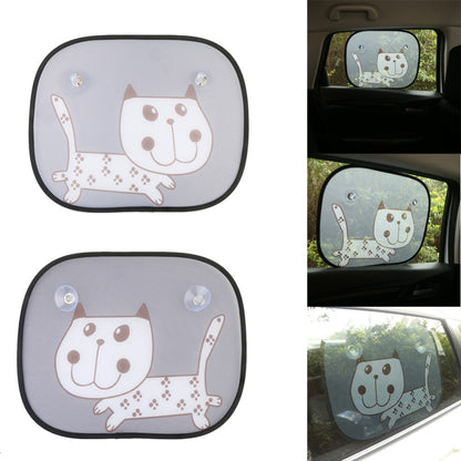 Universal car window sun shade blocking UV rays for baby protection
