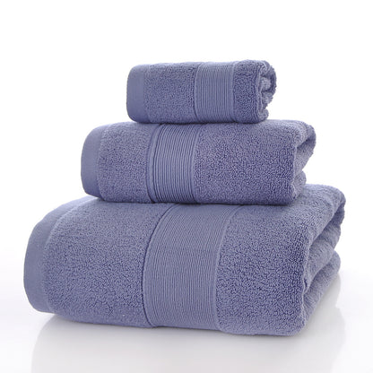 Towel Square Washcloth Three-piece Suit Of Bath Towel