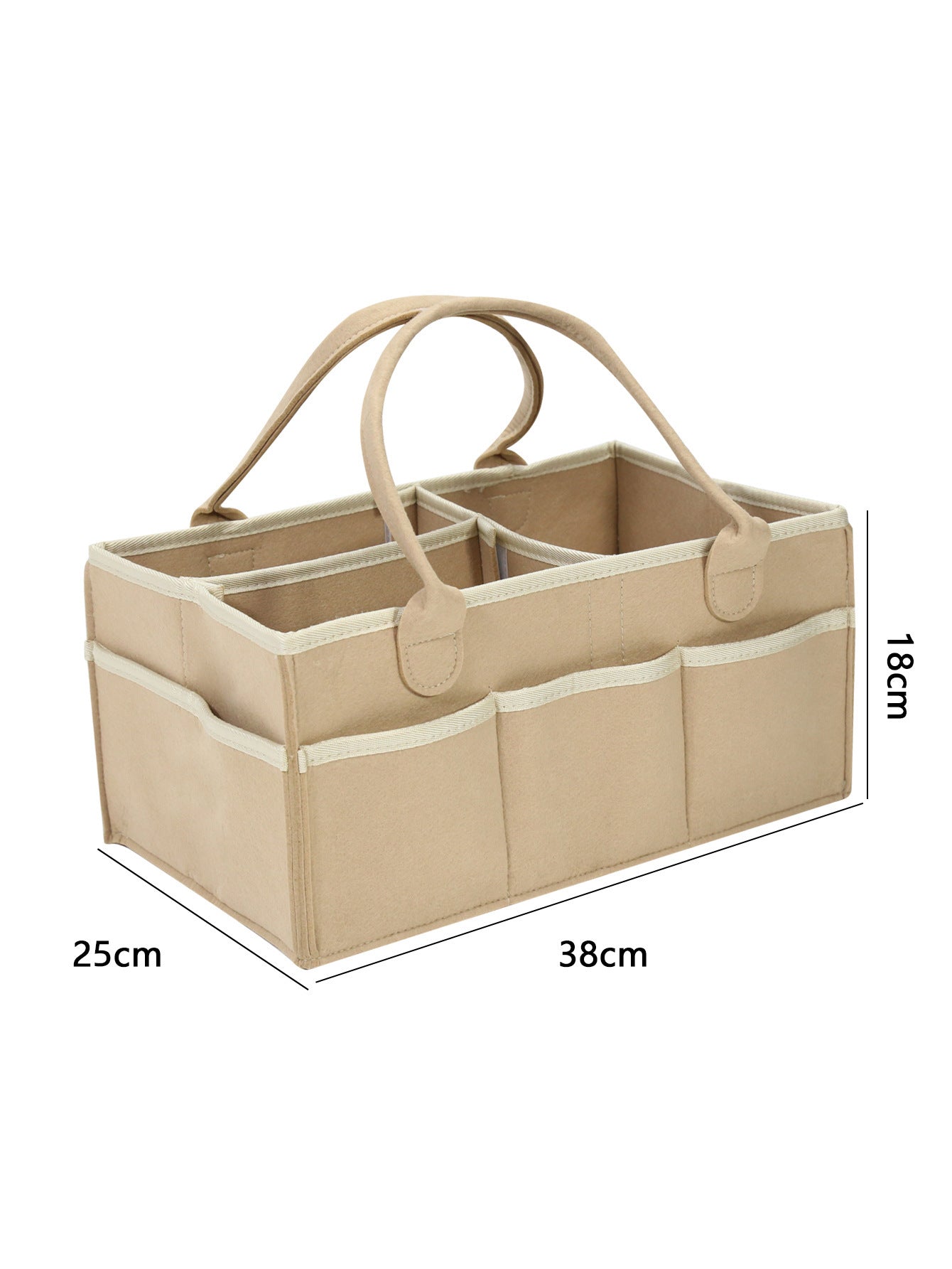 Stylish personalized diaper storage bag perfect for modern parents