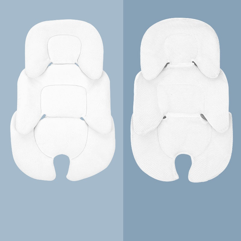 Baby stroller protection cushion demonstrating universal fit and comfort